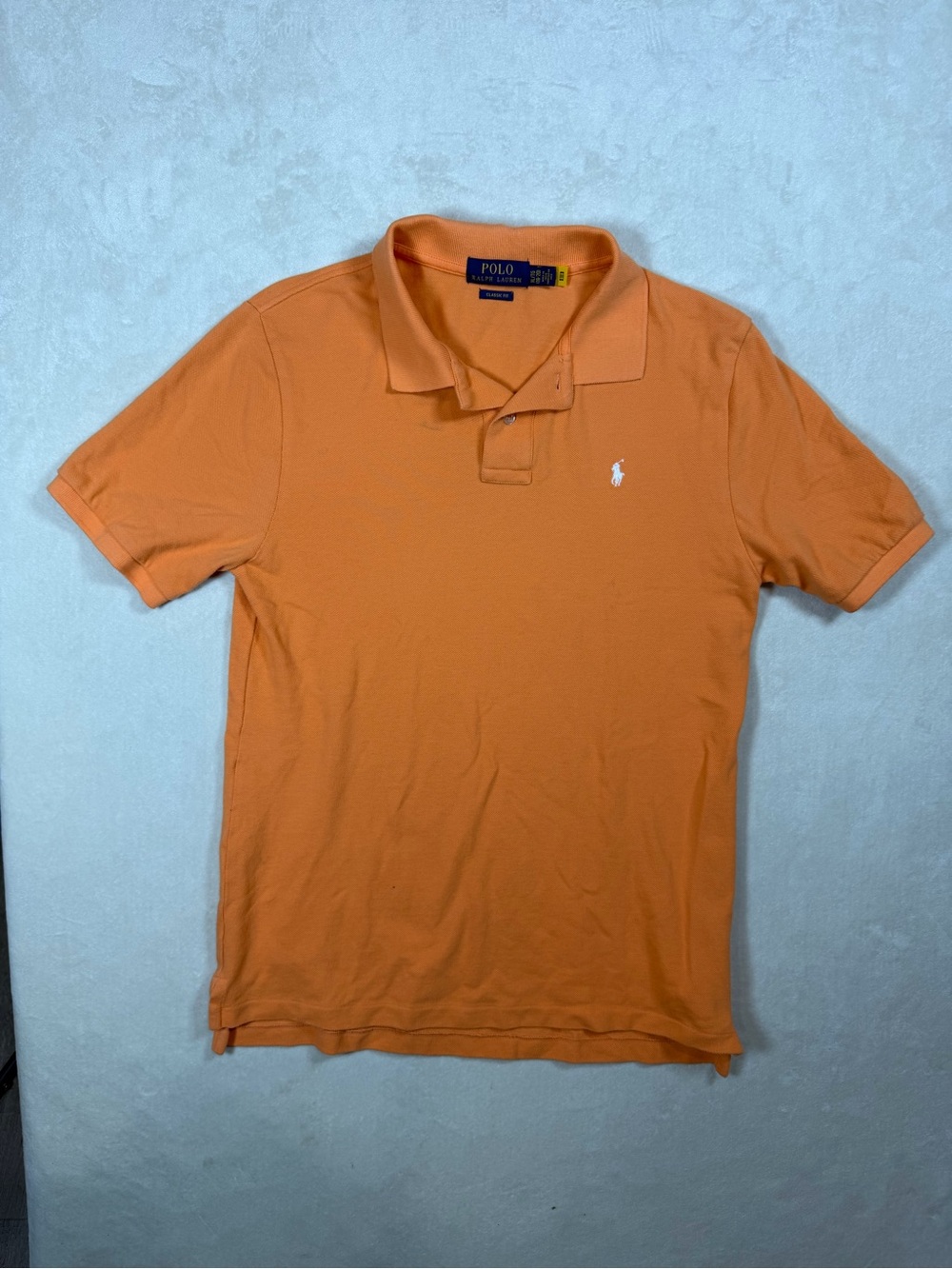 Boys Polo Ralph Lauren XL 18-20 Orange Short-Sleeve Cotton Polo